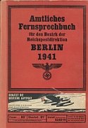 Amtliches Telefonbuch für Berlin, 1941